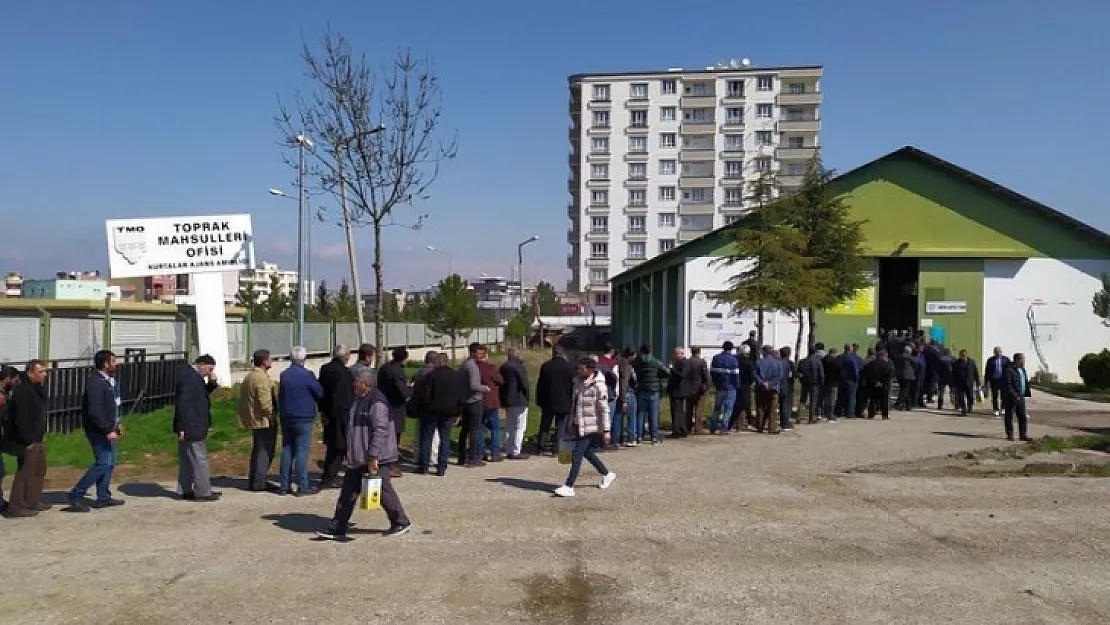 Siirt'te ucuz yağ yağ alabilmek için metrelerce kuyruk oluştu