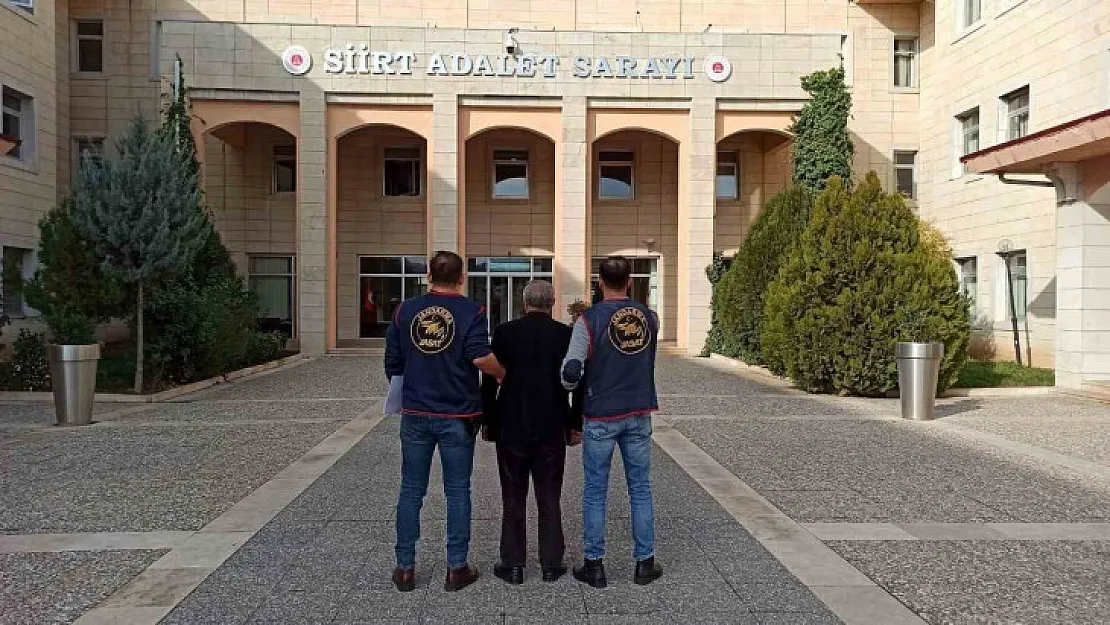 Siirt'te yakalanan terör örgütü üyesi tutuklandı