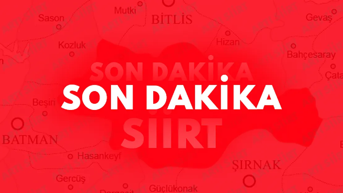 Siirt'te Yasaklama Kararı 15 Gün Uzatıldı