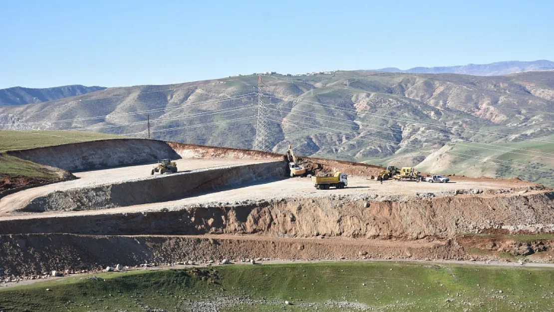 Siirt'te yeni kurulacak tesiste çalışmalar devam ediyor!