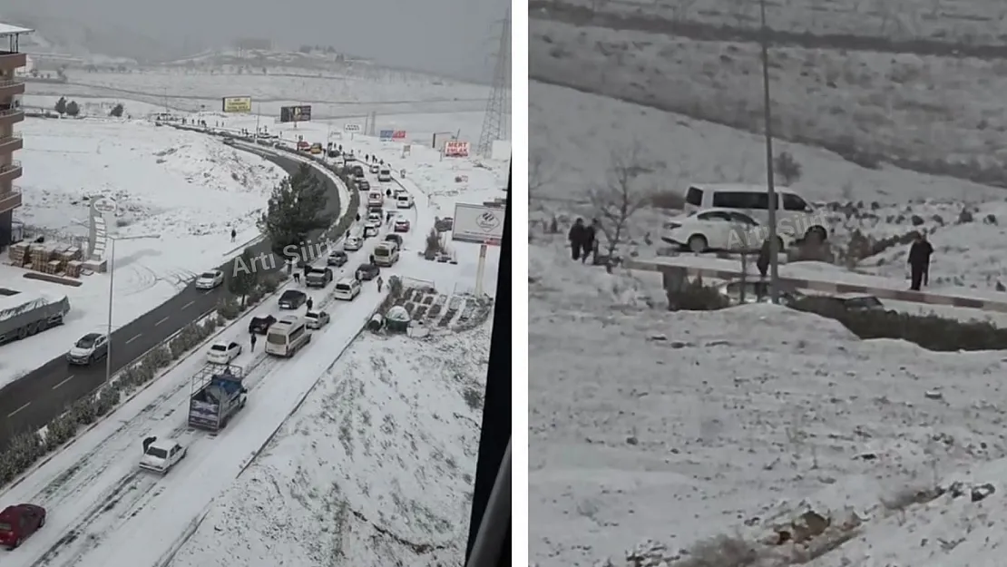 Siirt'te Yoğun Buzlanma, Trafik Kazalarına Sebep Oldu! Acil Tuzlama ve Kar Temizleme Çalışması Gerekiyor