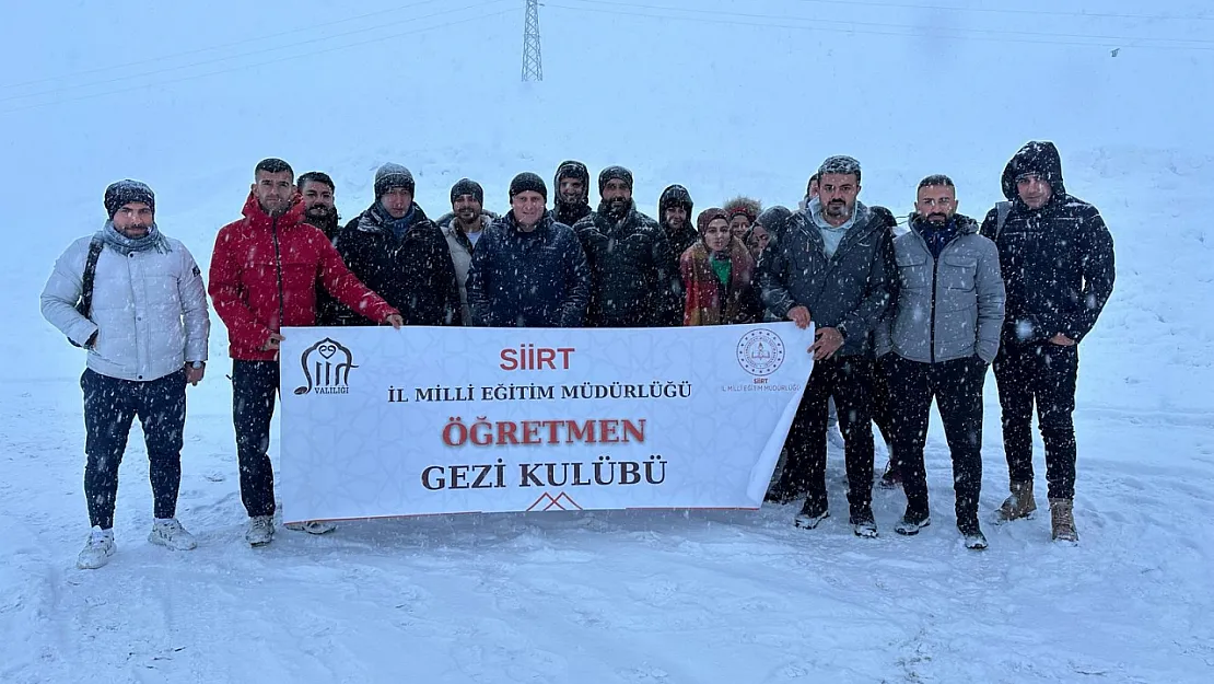 Siirt'teki Öğretmenlere Milli Eğitim Müdürlüğü Tarafından Kayak Keyfi