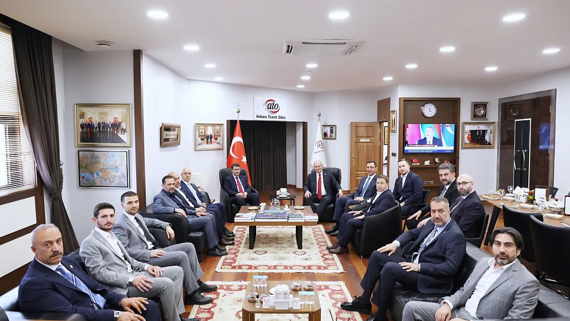 Siirt TSO Başkanı Güven Kuzu'dan ATO'ya Önemli Ziyaret: Bölgesel Kalkınma ve Savunma Sanayi İş Birliği Masada