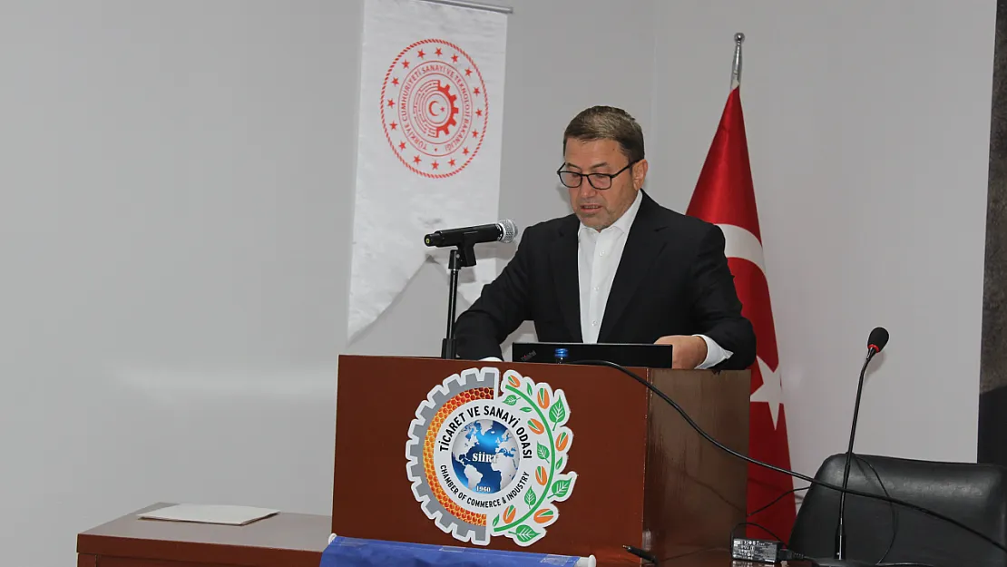 Siirt TSO'da 'Türkiye Yüzyılı Kalkınma Hamlesi ve Yeni Teşvik Sistemi' Toplantısı