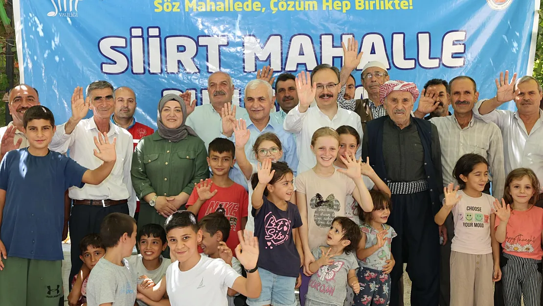 Siirt Ulus Mahallesi'nde Mahalle Buluşması: Halkın Talepleri Dinlendi, Kanser Erken Teşhis Taramaları Yapıldı