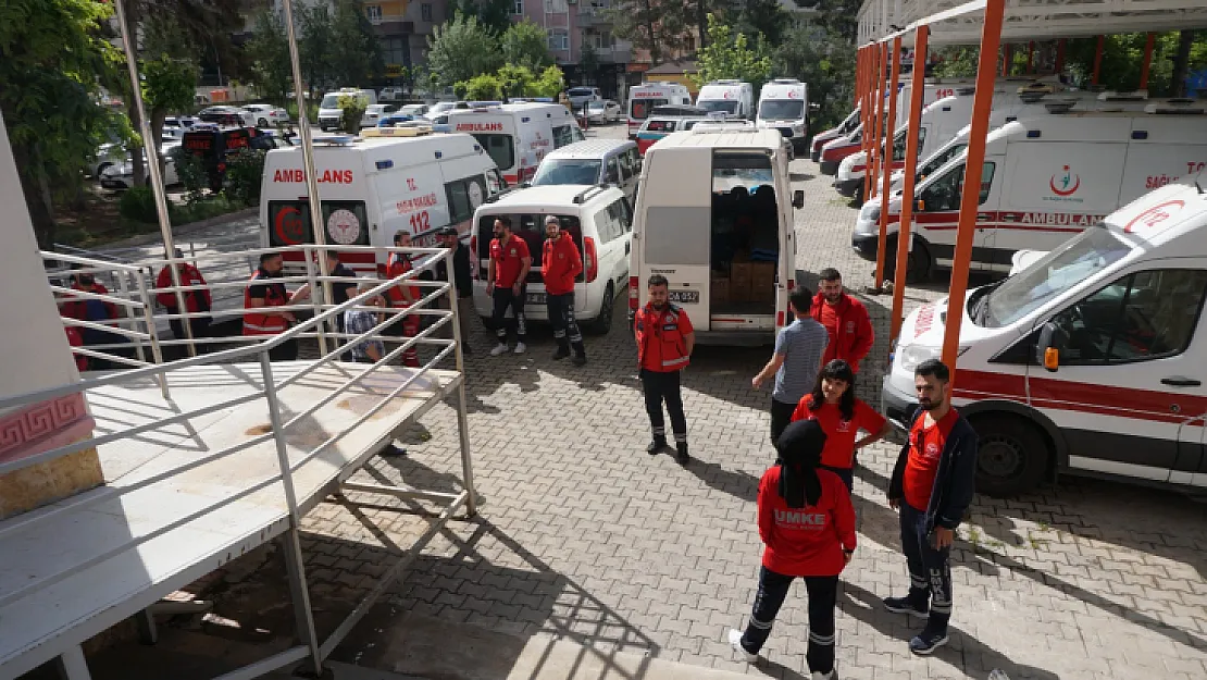 Siirt UMKE Ekipleri Büyük Tatbikat İçin yola Çıktı