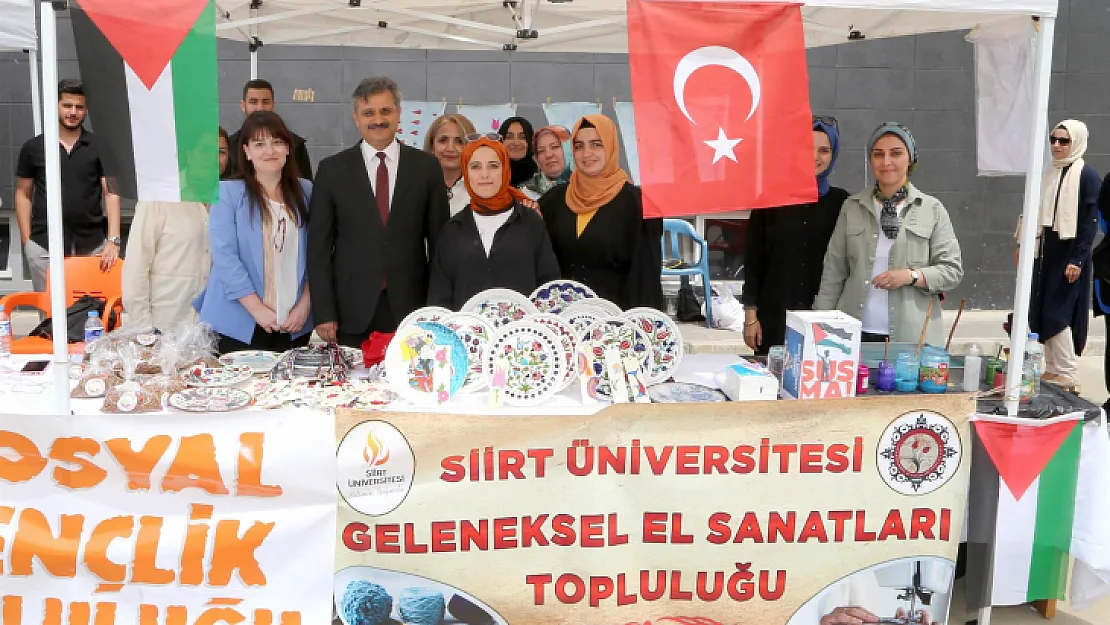 Siirt Üniversitesi'nde 'Gazze İçin Dayanışma Kermesi' Düzenlendi