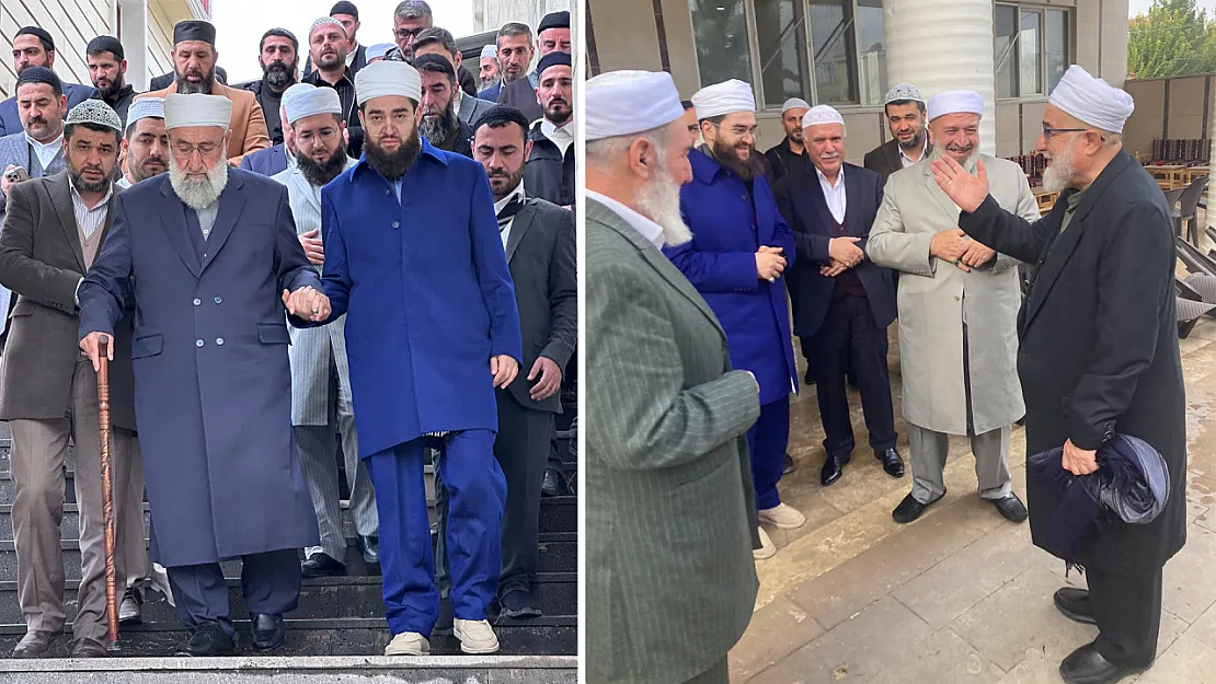 Siirt Zokayd'da Şeyh Yahya Sevgili'nin Taziyesine Menzil Cemaati Lideri Muhammed Saki el Hüseyni'nin Oğlu Muhammed Ragıp el-Hüseyin Katıldı