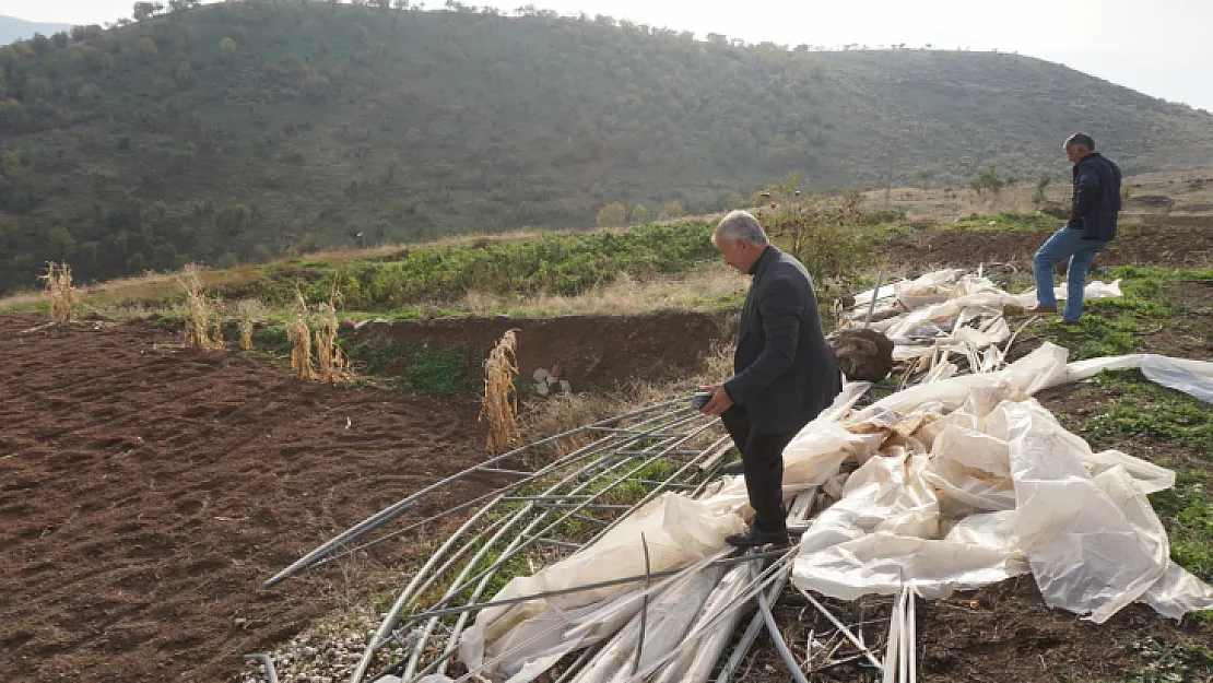 Siirtli çiftçiler fırtınada büyük kayıp yaşadı! Devletten destek eli bekliyorlar