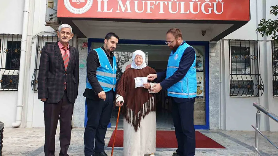 Siirtli Hadice nine kefen parasını Gazze'ye bağışladı