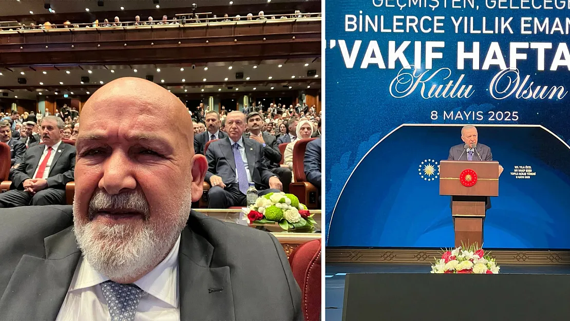 Siirtli Mehmet Emin Ertekin, Vakıflar Haftası Açılış Programına Katıldı