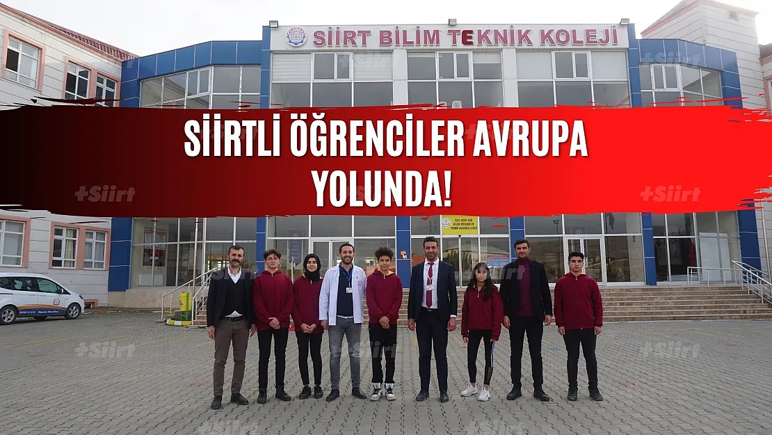 Siirtli Öğrenciler Avrupa Yolunda!