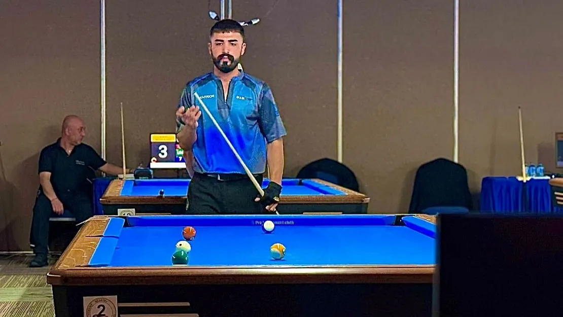 Siirtli Uğur, Türkiye Bilardo Şampiyonasında 33. Oldu