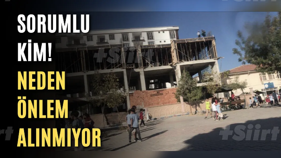 Sorumlu Kim! Neden Önlem Alınmıyor