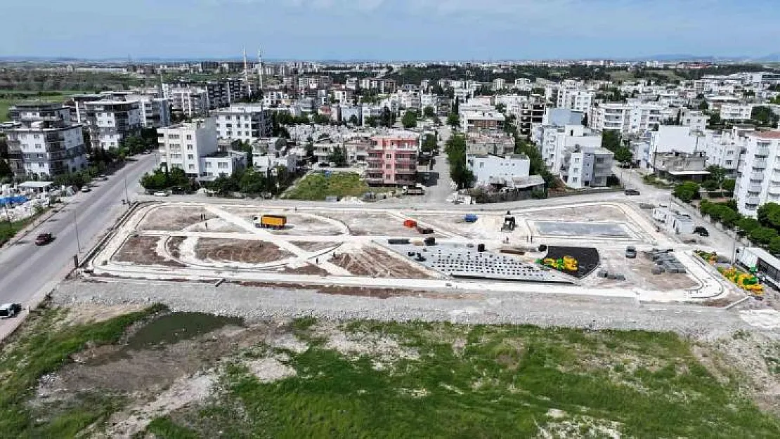 Sümerevler'de park çalışmaları devam ediyor