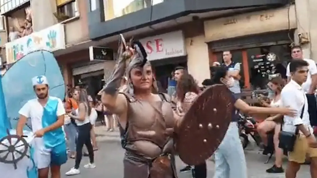 Suriye'de düzenlenen festivale yoğun ilgi