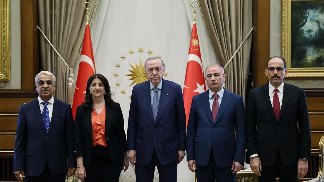 Tarihi Görüşme Başladı: Erdoğan ile DEM Parti İmralı Heyeti İkinci Defa Bir Araya Geldiler
