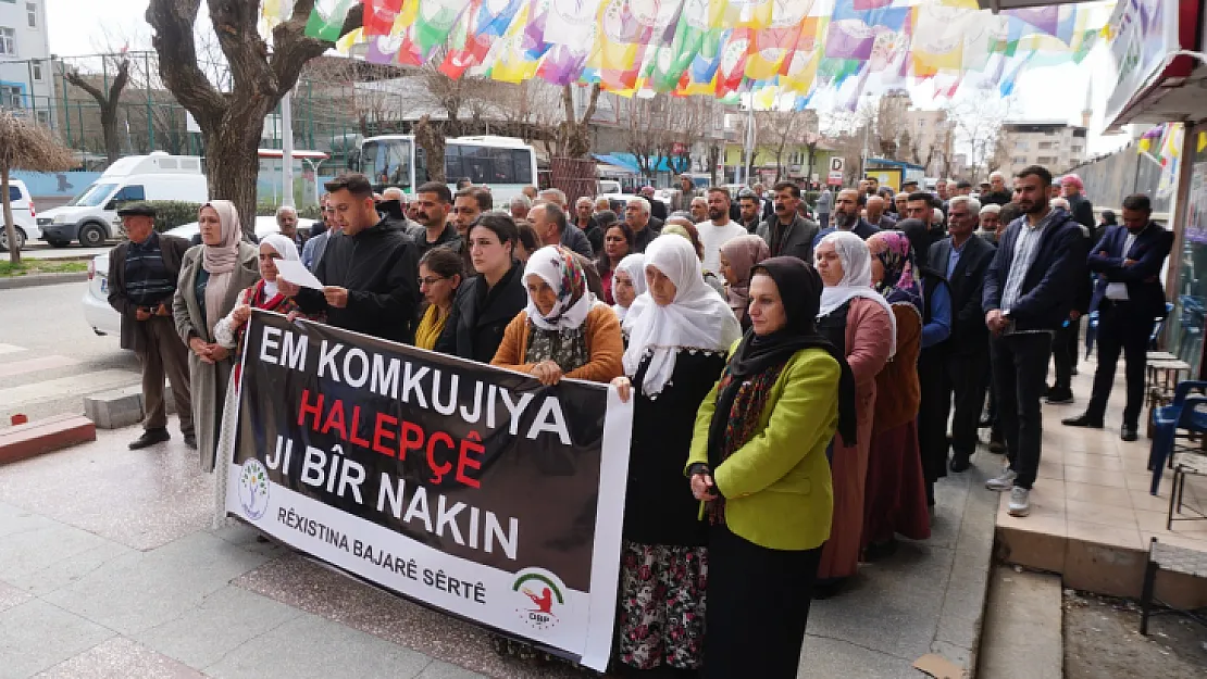 Tarihin 36 Yıllık Kara Lekesi Halepçe Katliamı, Siirt'te Protesto Edildi!