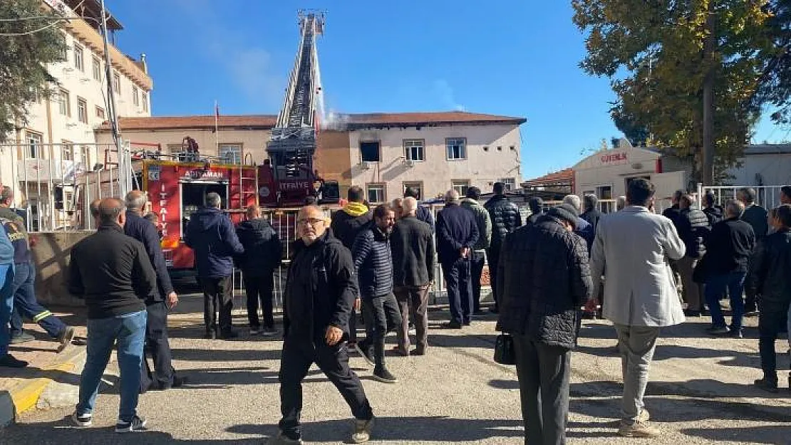 Tarım ve Orman İl Müdürlüğünde korkutan yangın