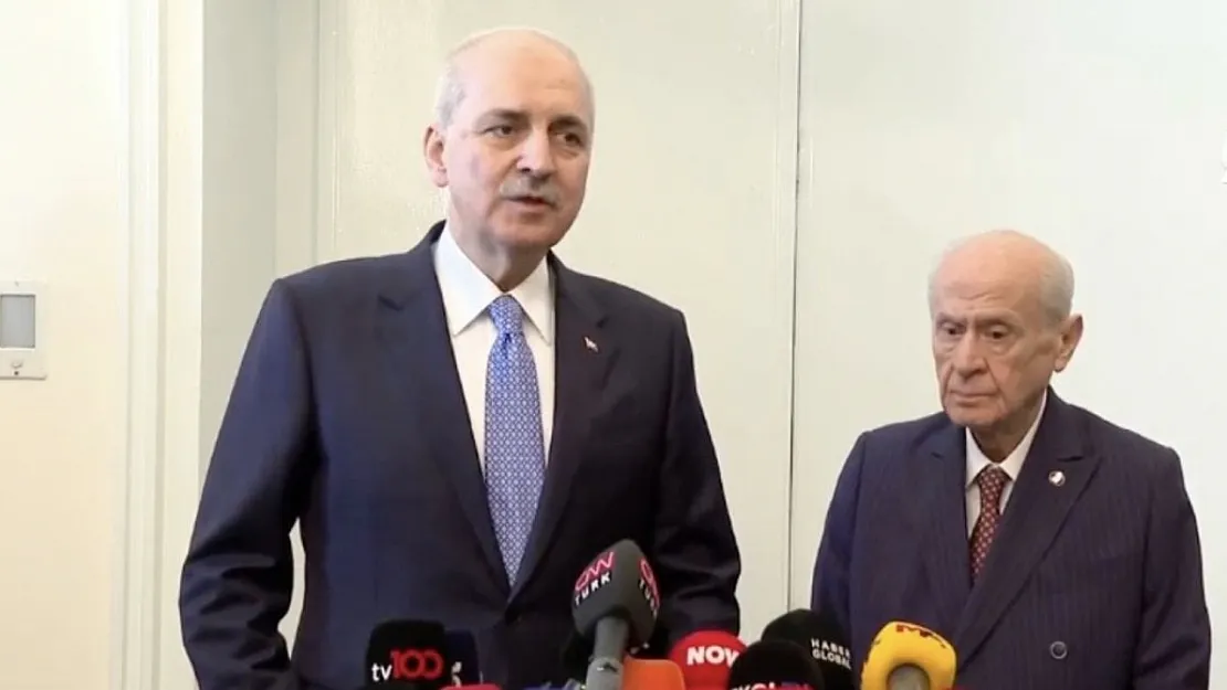 TBMM'de Tarihi ''Terörsüz Türkiye'' Adımı: Bahçeli ve Kurtulmuş Açıklama Yaptı