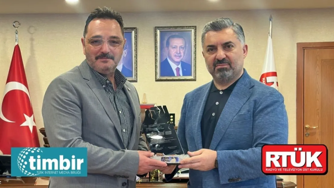 TİMBİR Başkanı Dr. Basa'dan, RTÜK Başkanı Şahin'e ziyaret