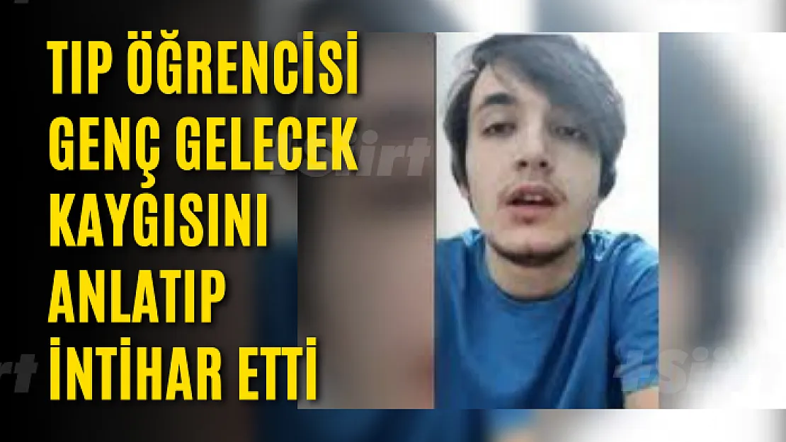 Tıp Öğrencisi Genç Gelecek Kaygısını Anlatıp İntihar Etti