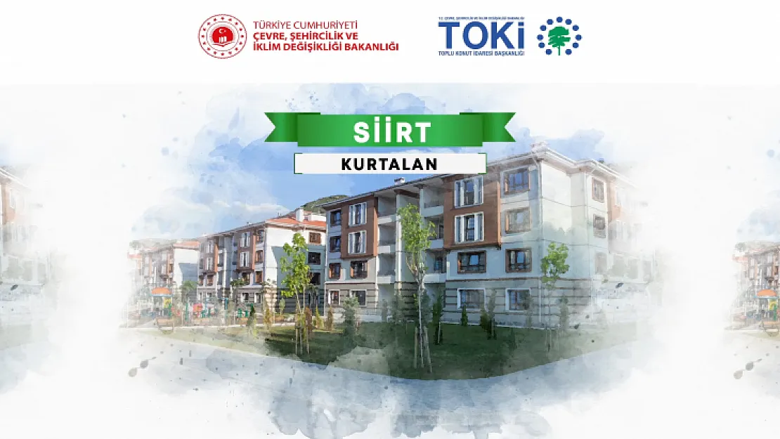 TOKİ Siirt Kurtalan 2+1 ve 3+1 kura çekilişi sonuçları belli oldu