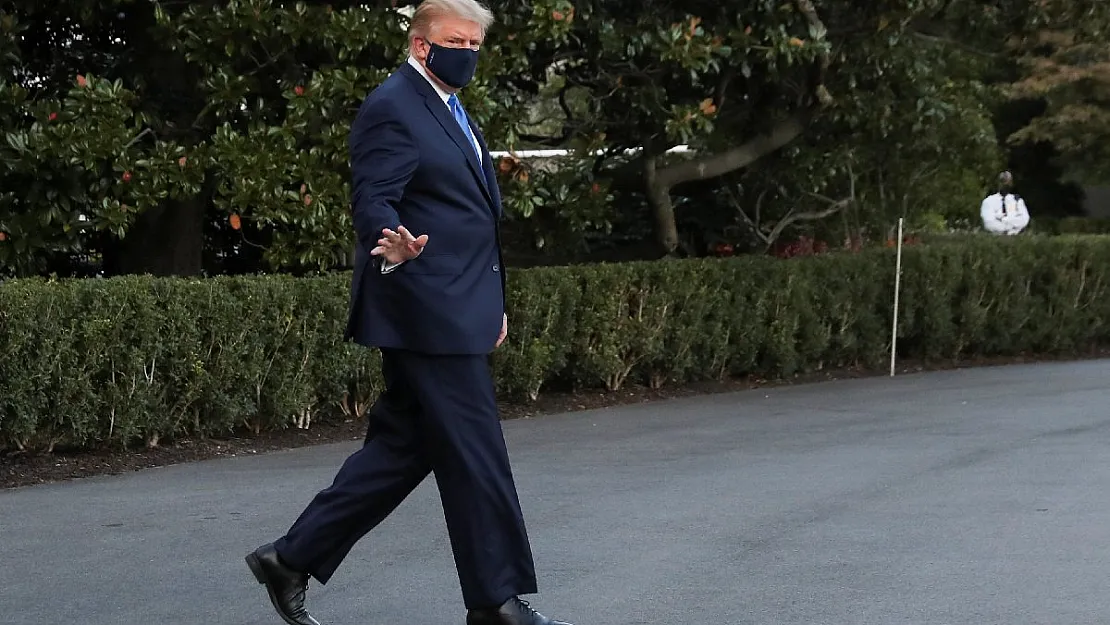 Hastaneye kaldırılan Trump'ın son durumuyla ilgili çarpıcı iddia
