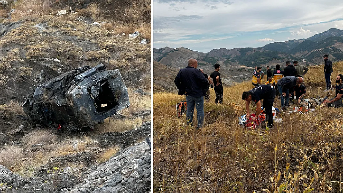 Tunceli'de Zırhlı Araç Şarampole Devrildi: 4 Asker Şehit Oldu