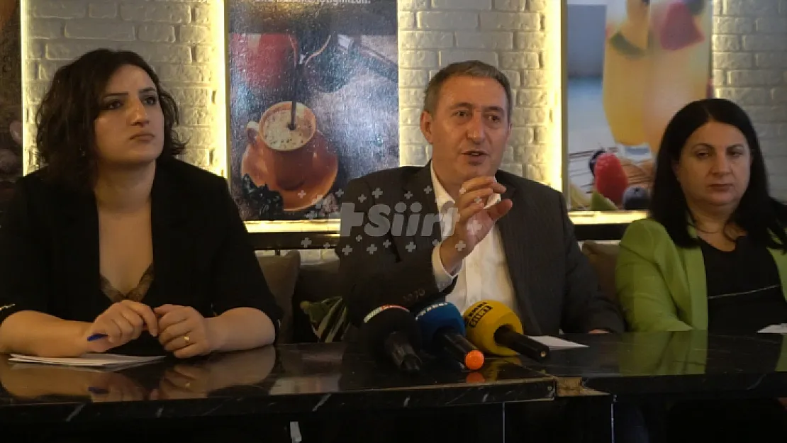 Tuncer Bakırhan: Mervan Gül İle Siirt sorunlarıyla ilgili ne yazık ki bir araya gelemiyoruz