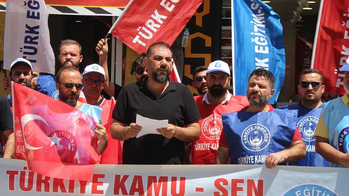 Türkiye Kamu-Sen Siirt İl Temsilciliği'nden Toplu Sözleşme Teklifine Tepki