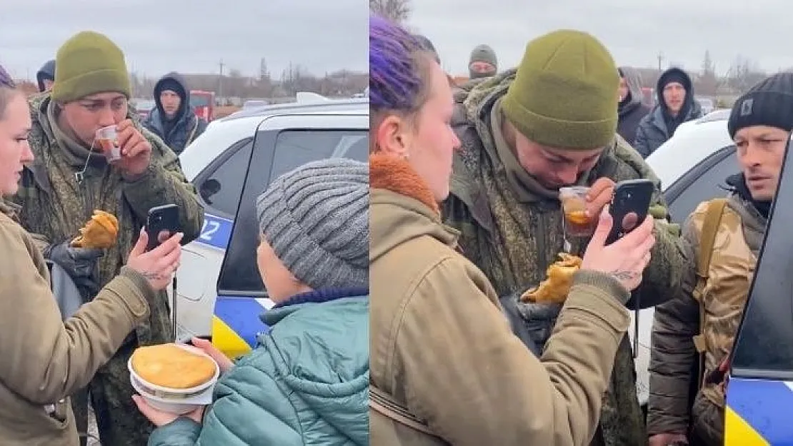 Ukraynalılar, Rus askere önce çay ve börek verdi, sonra da annesini görüntülü aradı: Üzülme Nataşa, oğlun yaşıyor ve iyi!