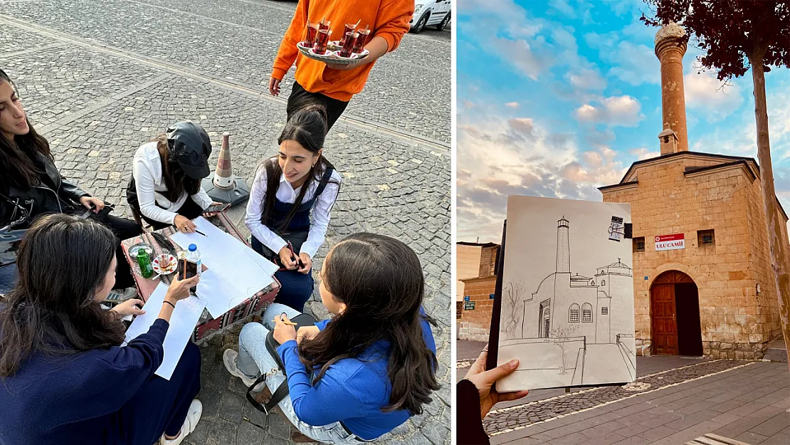 Urban Sketchers Siirt, Tillo'da 3. Buluşmasını Gerçekleştirdi!