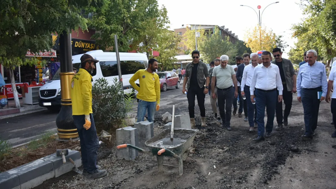 Vali Hacıbektaşoğlu, Asfalt Çalışmalarını Yerinde İnceledi