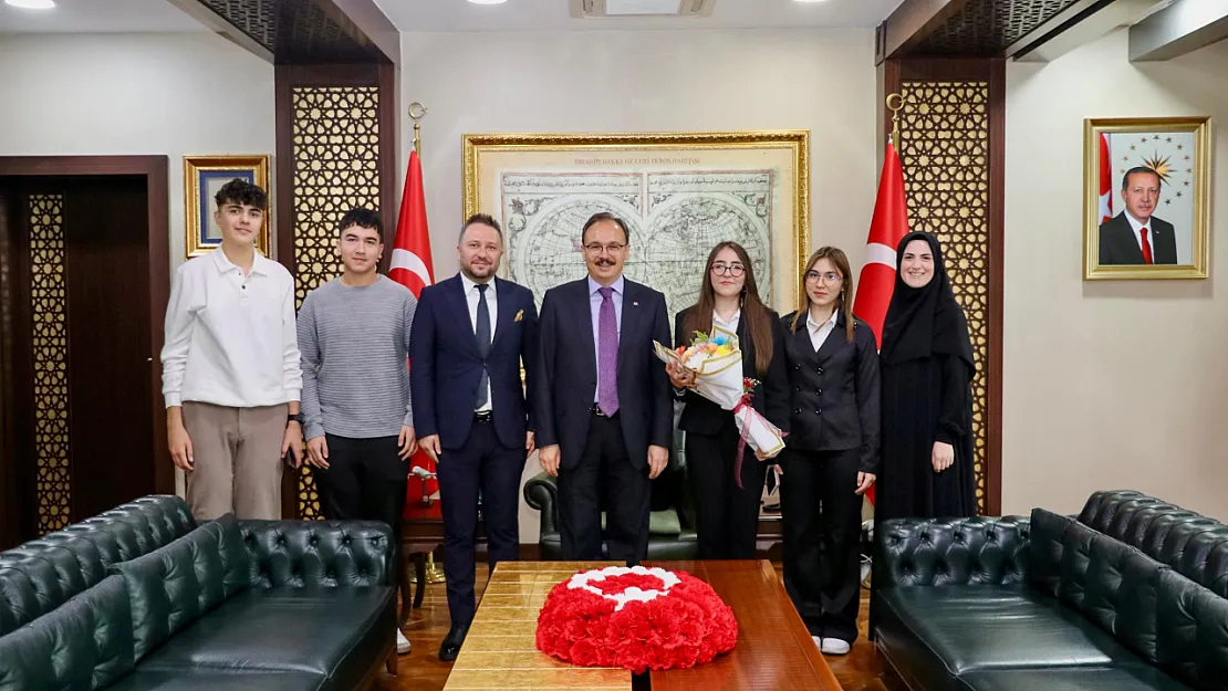 Vali Kızılkaya Çocukları Makamında Ağırladı: 'Çocuklarımız Geleceğimizin Teminatıdır'