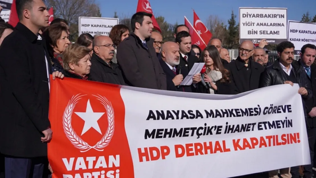 Vatan Partisi Genel Başkan Yardımcısı Ethem Sancak: Para kesilsin HDP kapatılsın