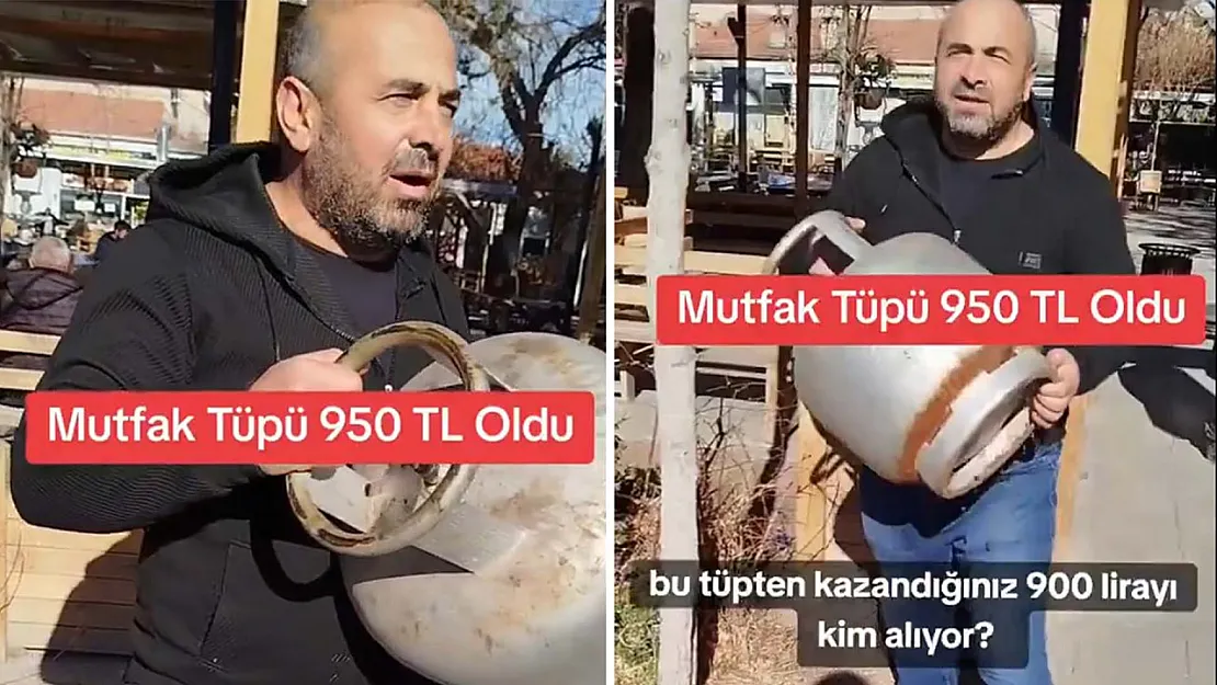 Vatandaş Tüp Fiyatlarına İsyan Etti: ''900 Lira Kimin Cebine Gidiyor?''