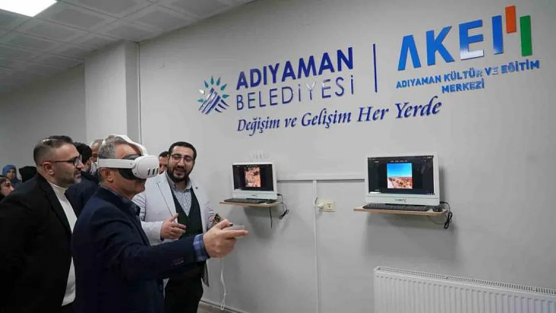 Vatandaşlar Adıyaman'ın tarihi yerlerini sanal gerçeklilik gözlüğüyle gezebilecek