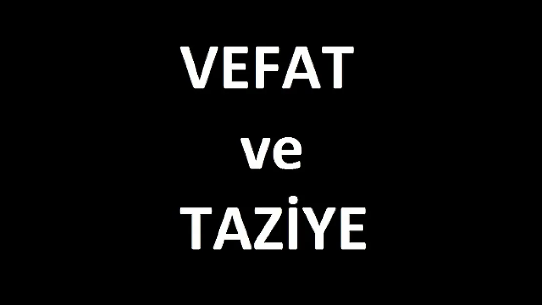 Siirt'te Vefat ve Taziyeler