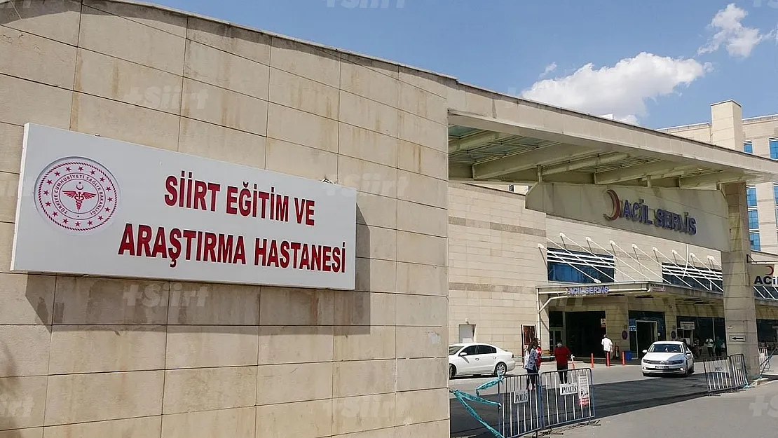 Siirt Eğitim ve Araştırma Hastanesinde 722 Bin 345 kişi Tedavi Gördü