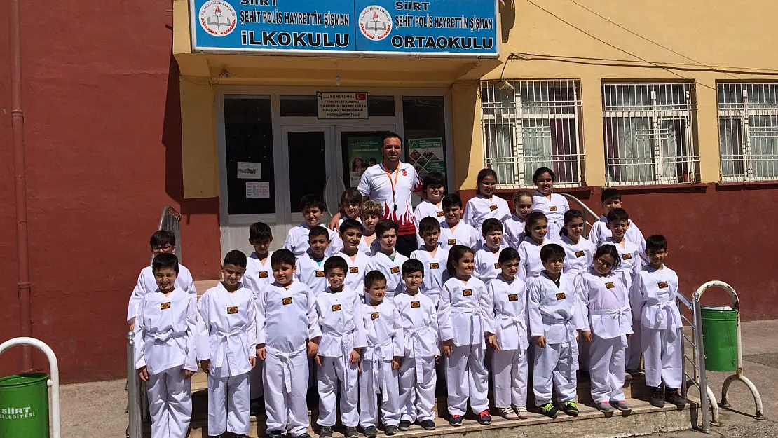 Siirt'te Taekwondo Kursları Başladı
