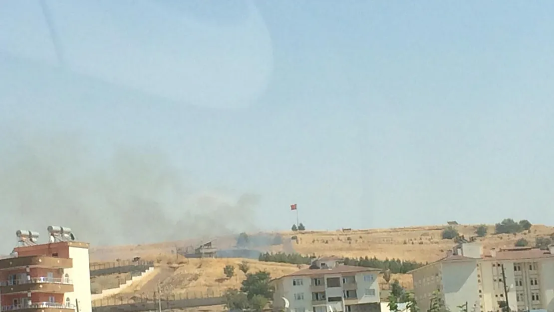 Doğu Kışla yanında yangın