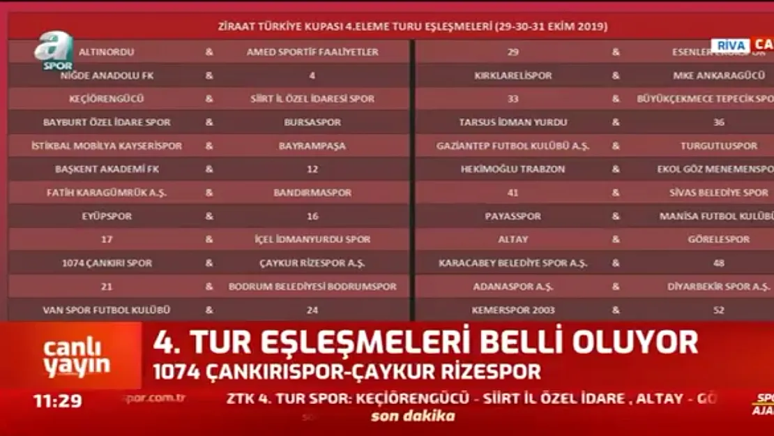 Siirt Spor'un ZTK'da rakibi belli oldu