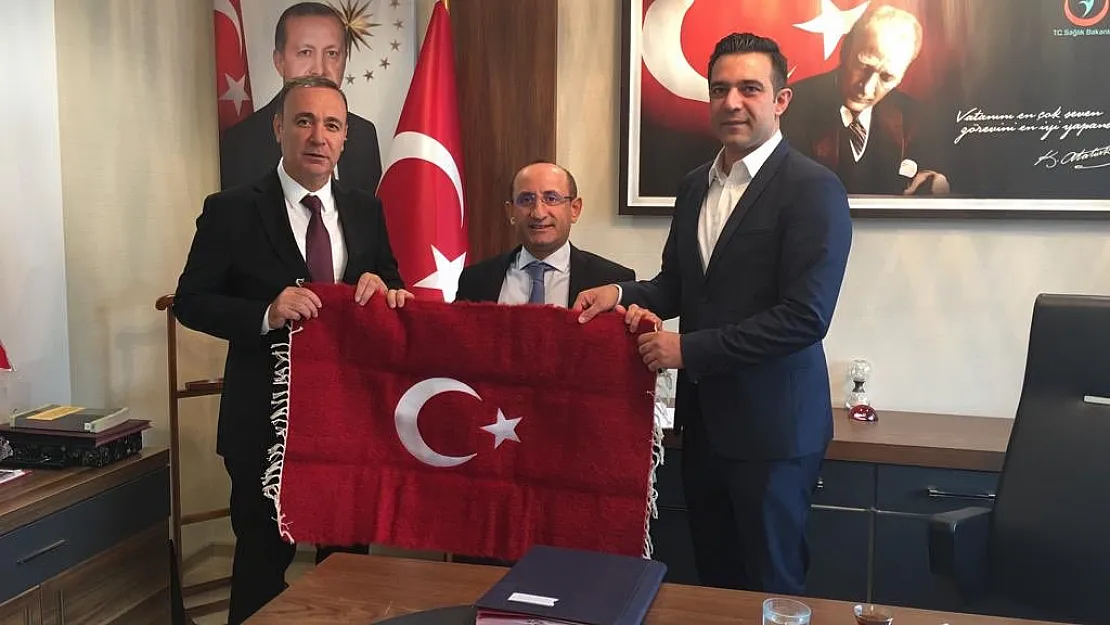 Ören ve Olgaç'tan Sağlık Bakanlığına Ziyaret