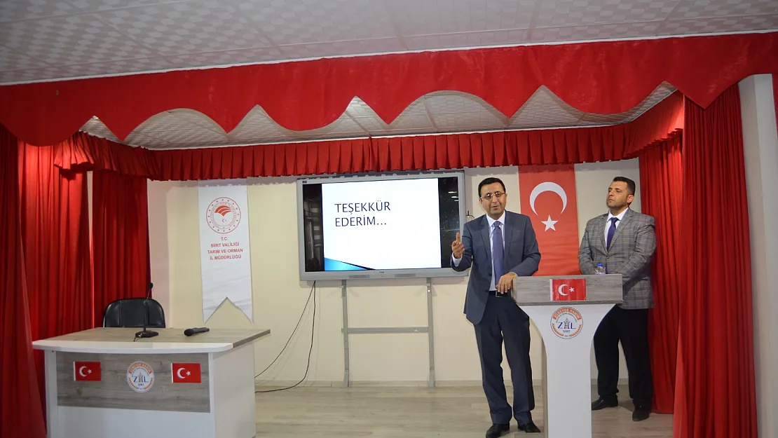 Siirt'te Açlıkla Mücadelede Sağlıklı Beslenmenin Önemine Dikkat Çekildi