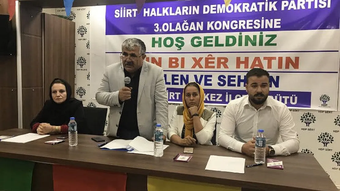 Siirt HDP'de Yeni İsimler Belli Oldu