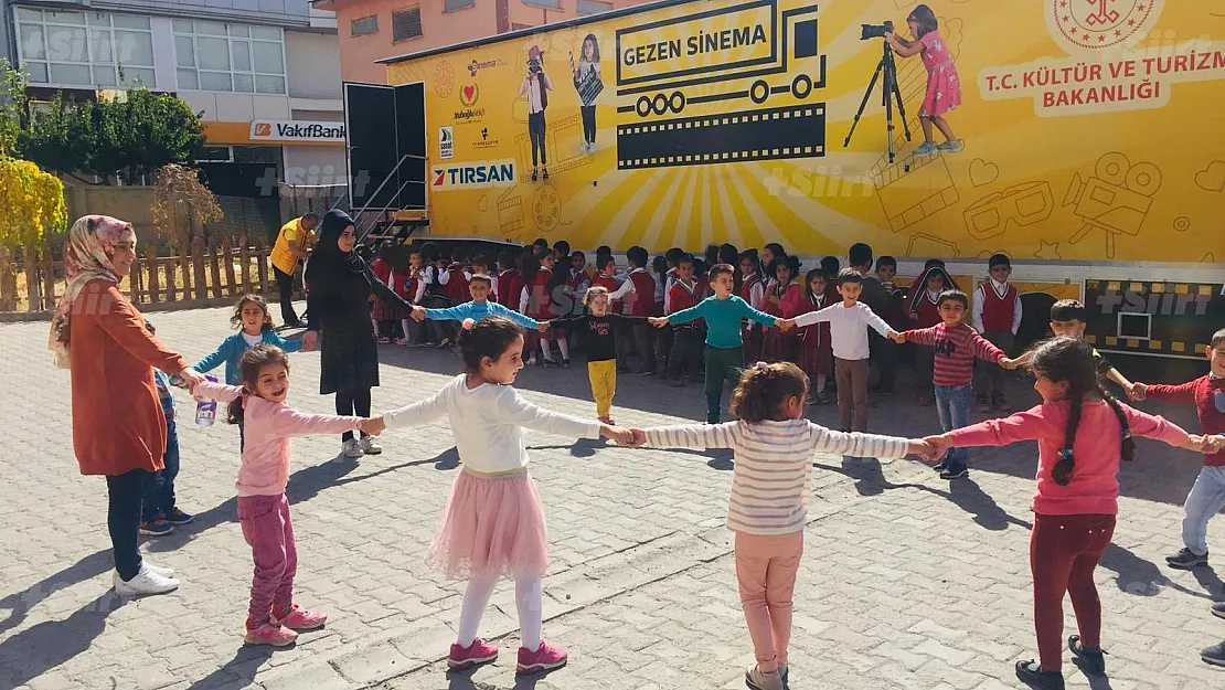 Siirtli Çocuklar İlk Kez Sinemayla Tanışacak