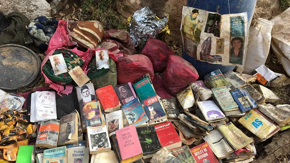 Siirt'te PKK'ya ait mühimmat ve yaşam malzemesi ele geçirildi