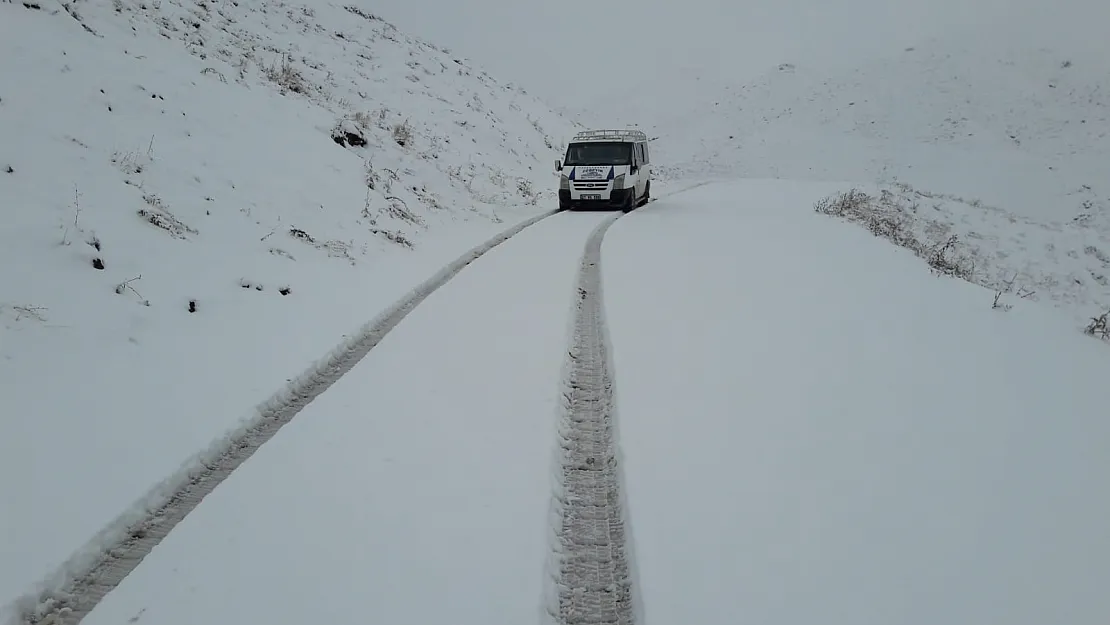 Siirt'te Yılın İlk Karı Yağdı