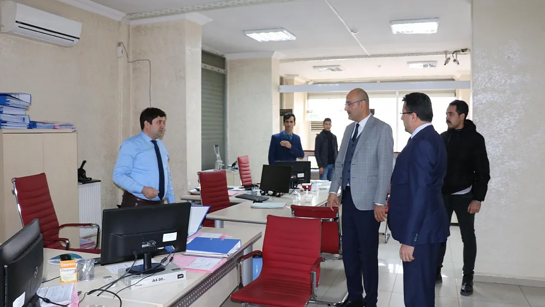 Kaymakam Aydın, Kurum Ziyaretlerine Devam Ediyor
